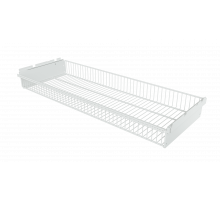 Корзина выдвижная 863x340x85 GS белая