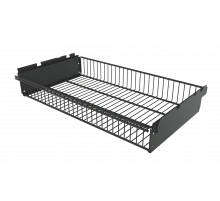 Корзина выдвижная 563x340x85 GS черная