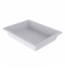 Корзина пластиковая 555x430x85 GS белая