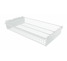 Корзина выдвижная 563x340x85 GS белая
