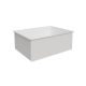 Корзина пластиковая new 540x412x190 GS белая