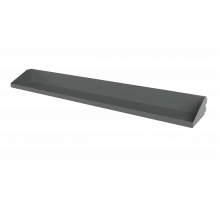 Полка 90 GS (крепление на стойки) черная